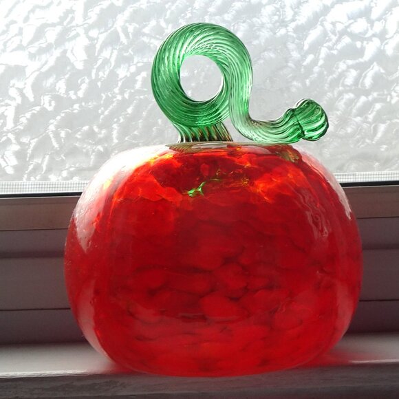 Vintage Glass Pumpkin - Picture 2 of 11